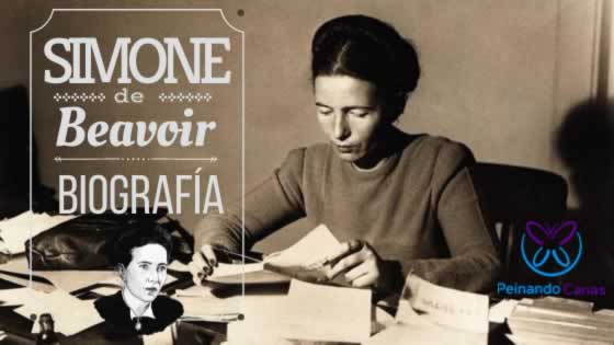 Banner sobre Simone Beauvoir | Peinandocanas.com